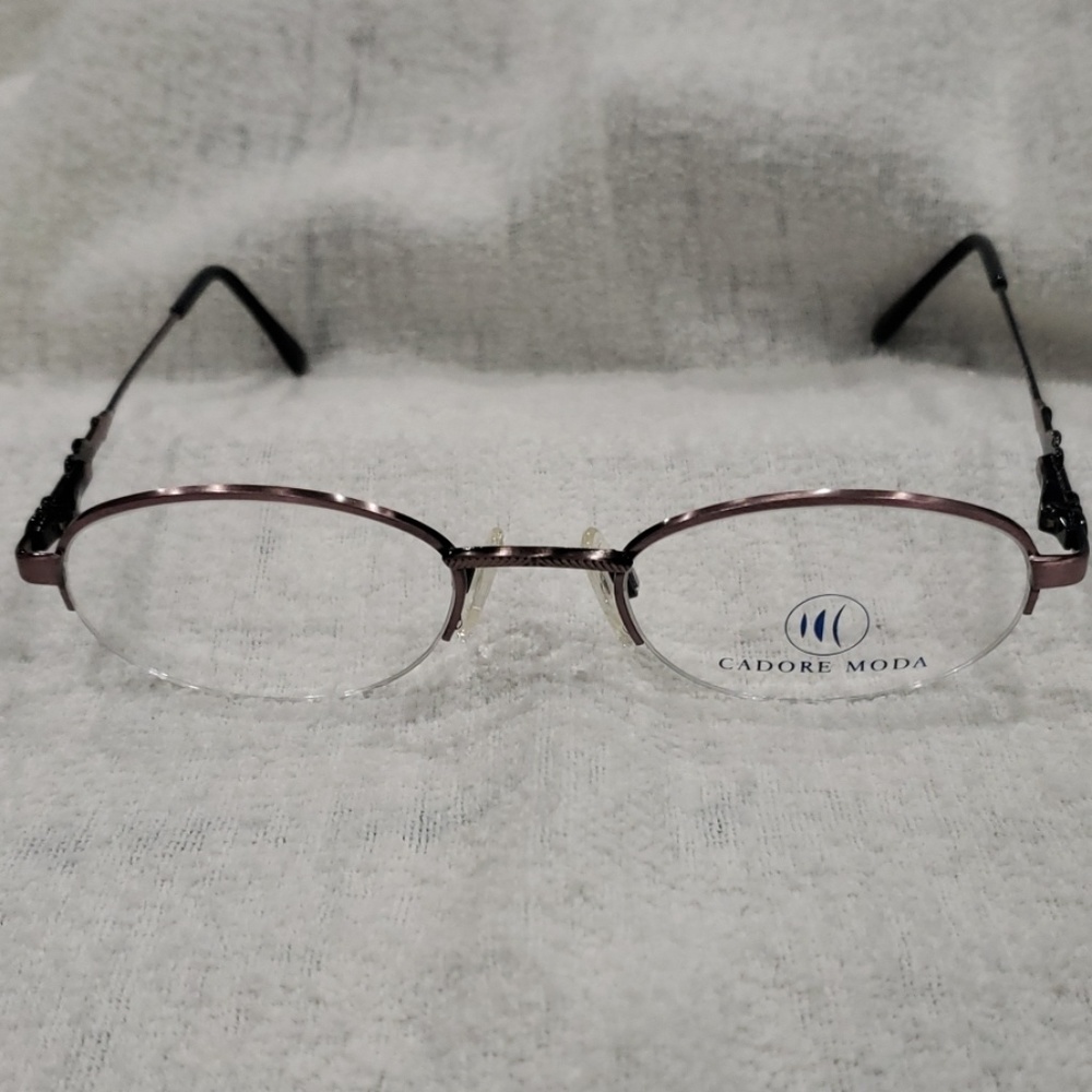 Italian Cadore Moda Semi rimless ladies eyeglass f